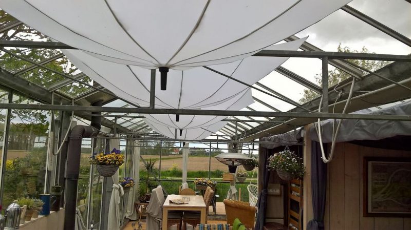 Overnachten in een Tuinkas