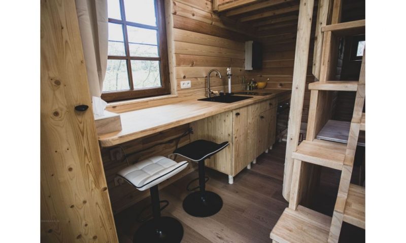 Boomhut met Sauna en Hottub
